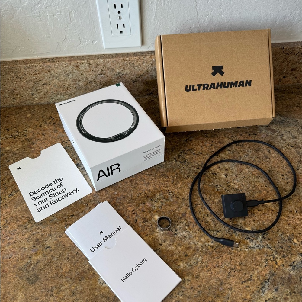 Ultrahuman Ring AIR - Silver size 07